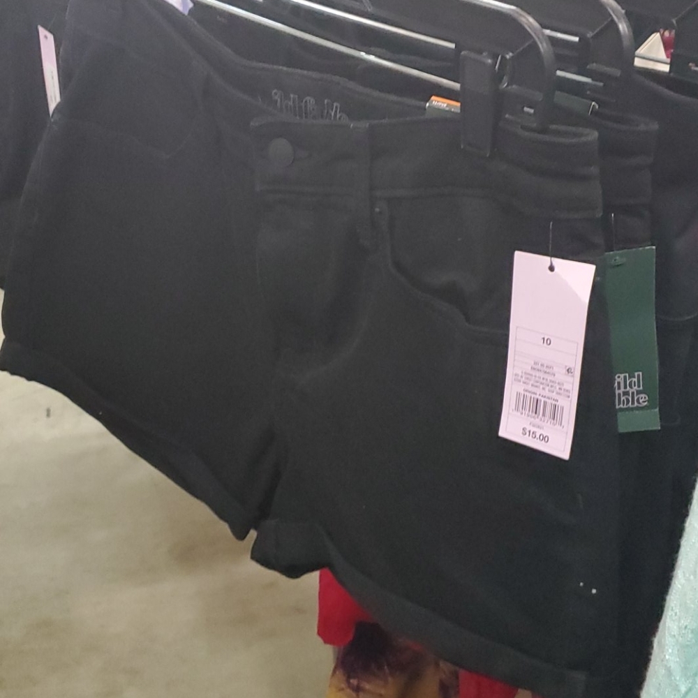 Black Shorts size 10